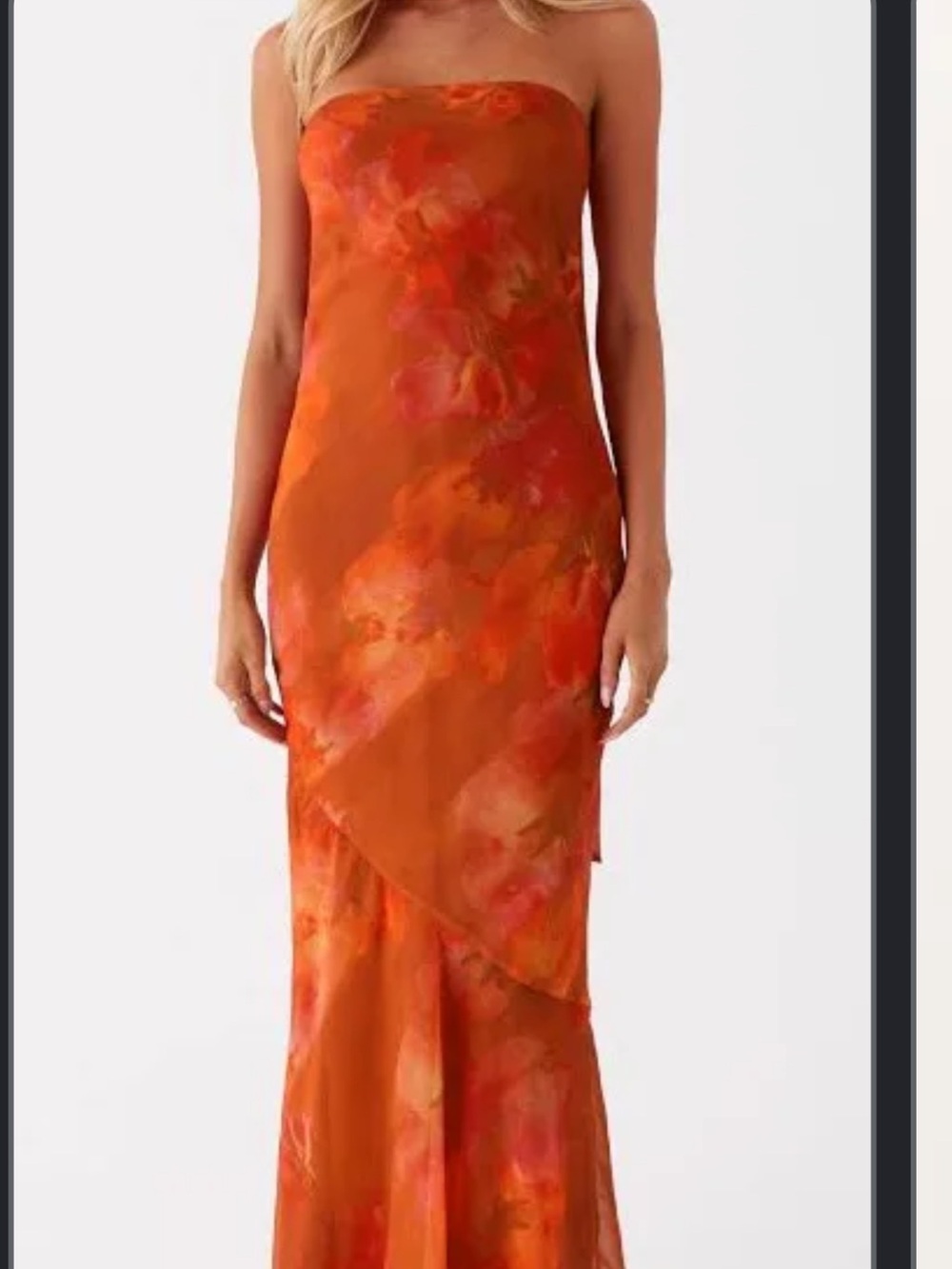 Peppermayo Under the Pagoda maxi dress in amber